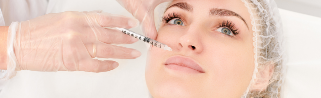 Understanding Insurance in Cosmetic Procedures. This image shows a woman undergoing cosmetic procedures.