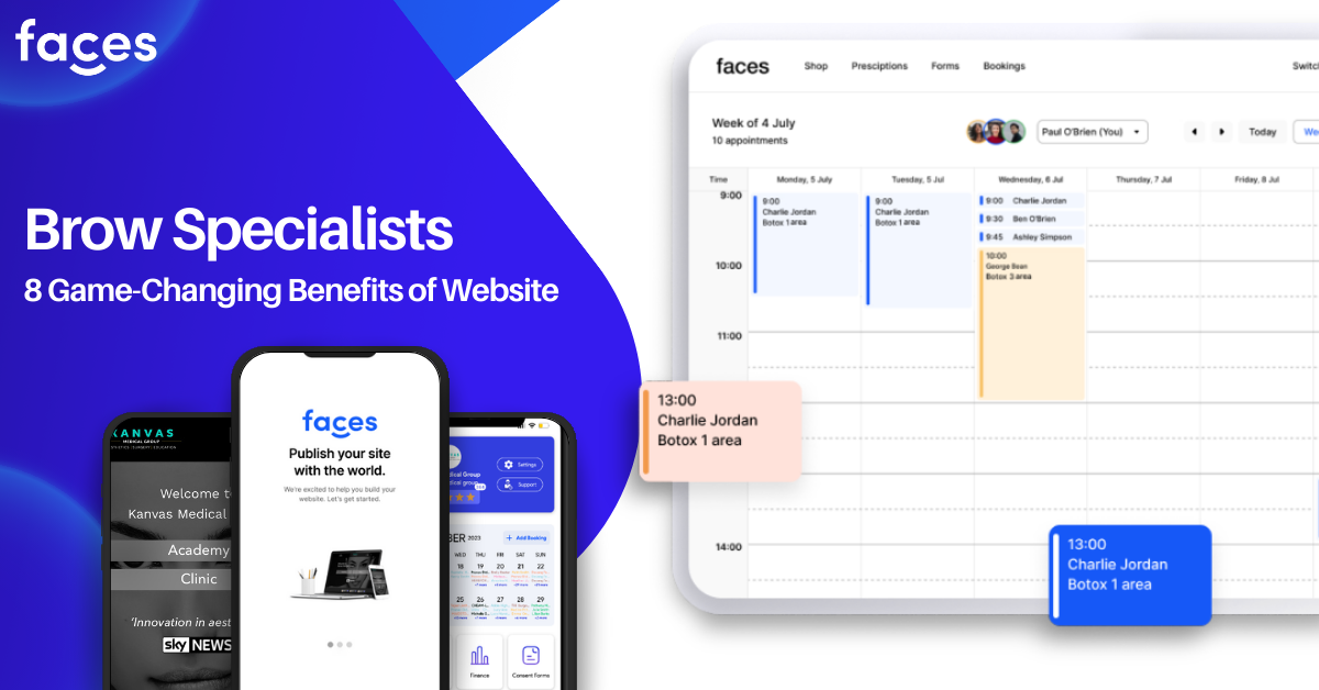 Discover the top benefits of websites for brow specialists. Boost visibility, bookings, and brand image with expert tips. Start now!