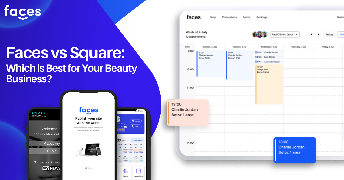 Explore the best free website builder for your beauty business. Compare Faces and Square to find the perfect fit for your brand's digital presence.