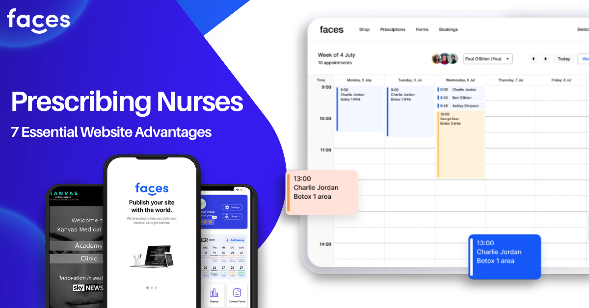 Explore how websites benefit prescribing nurses with enhanced visibility, patient access, and efficient care delivery.