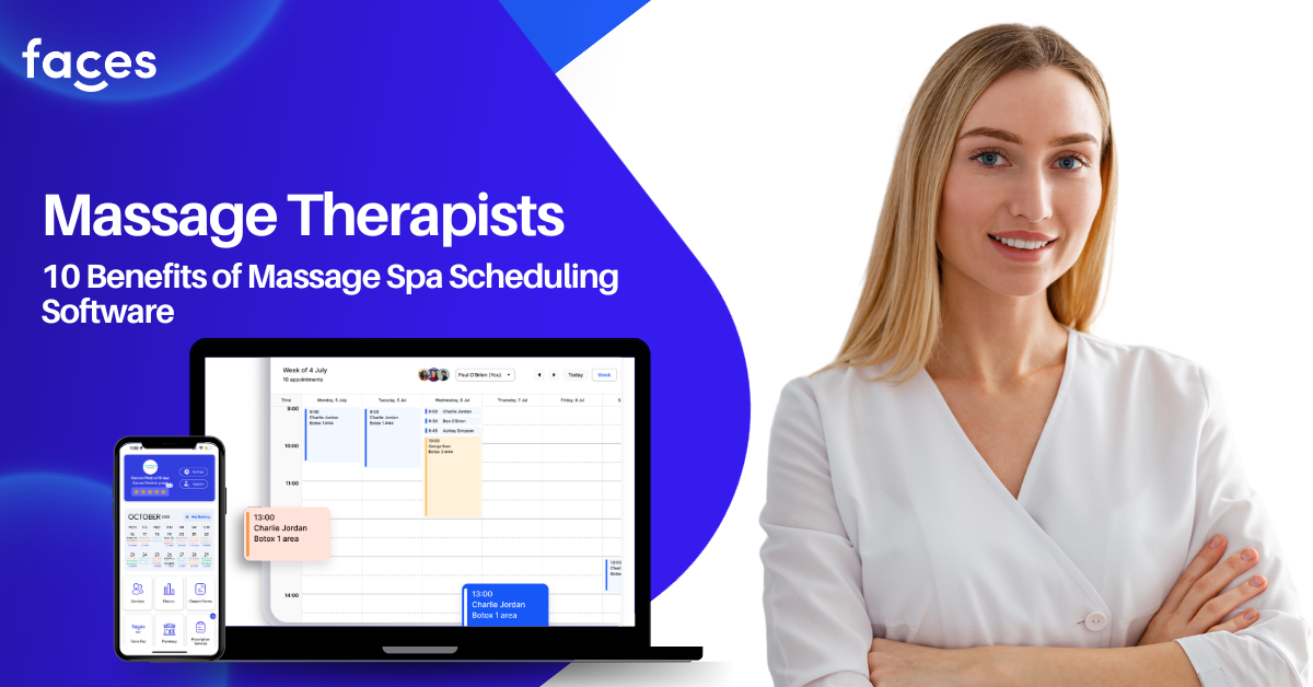 Explore 10 essential benefits of Massage Spa Scheduling Software, streamlining therapists' appointment management and client care.