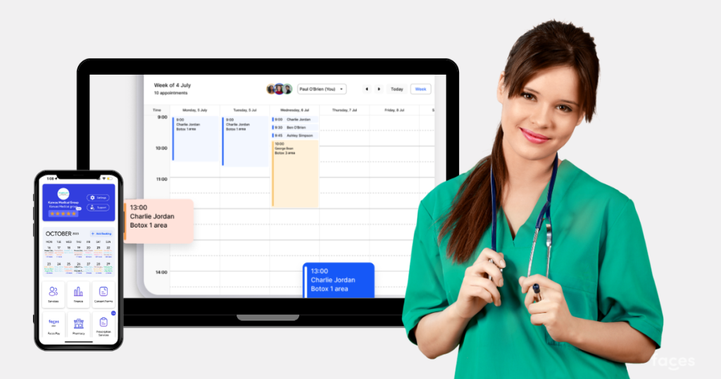 Unlock 10 benefits of using Skincare Clinic Scheduling Software in your aesthetic practice. Streamline appointments and more.