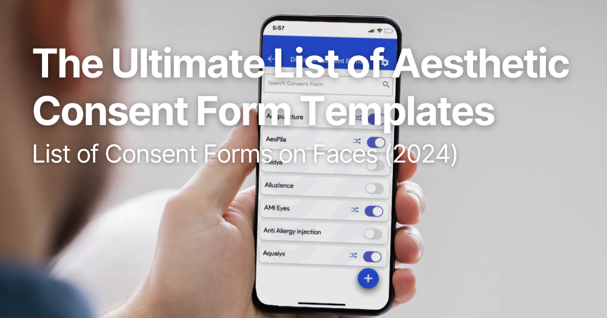 consent form templates on iphone
