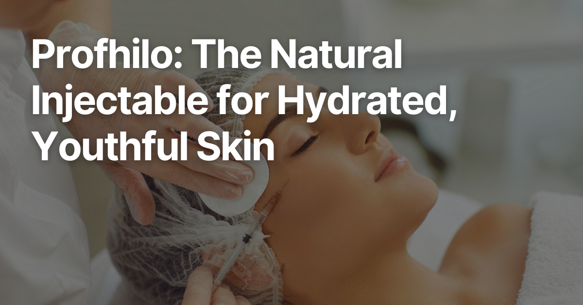 A client receiving a skin booster injection in the face from a qualified practitioner in a clinical setting.