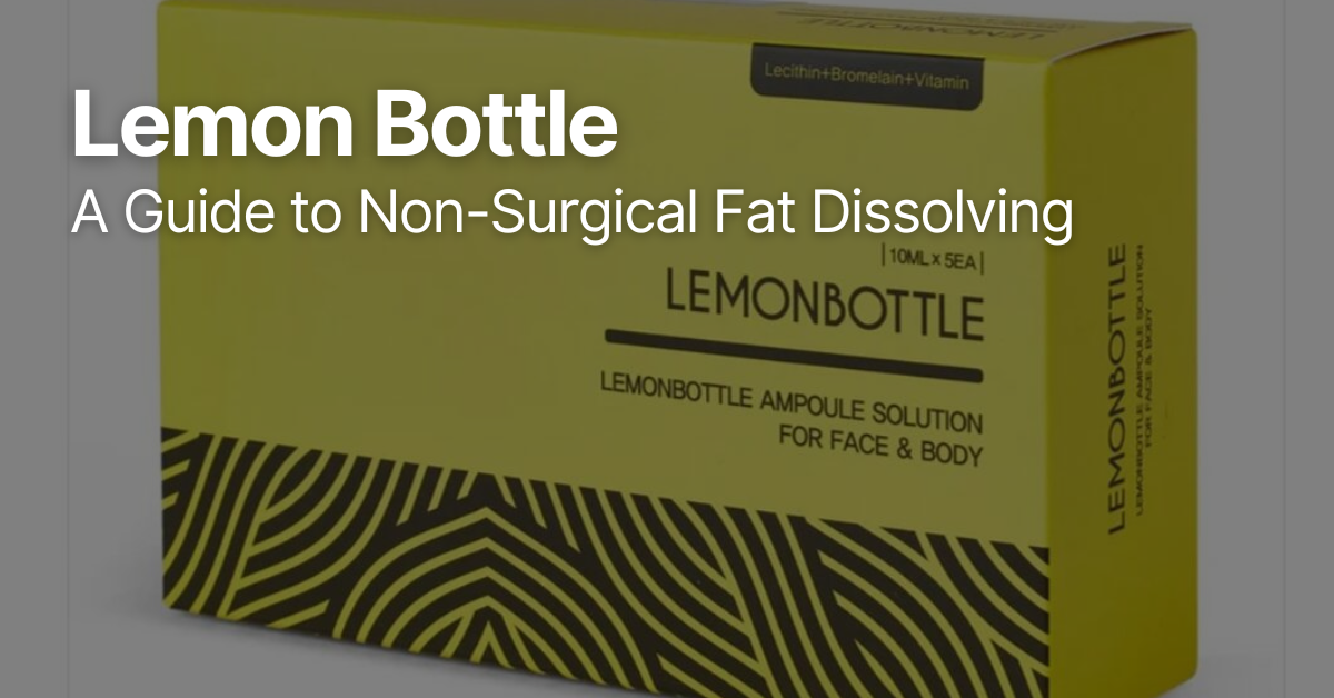 Lemon Bottle packaging designed with fresh yellow branding, emphasizing a premium and refreshing look.