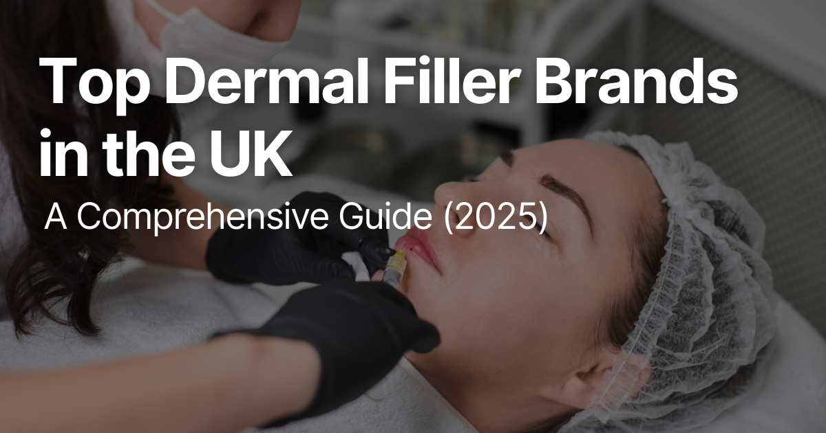 Top Dermal Filler Brands in the UK: A Comprehensive Guide (2025)