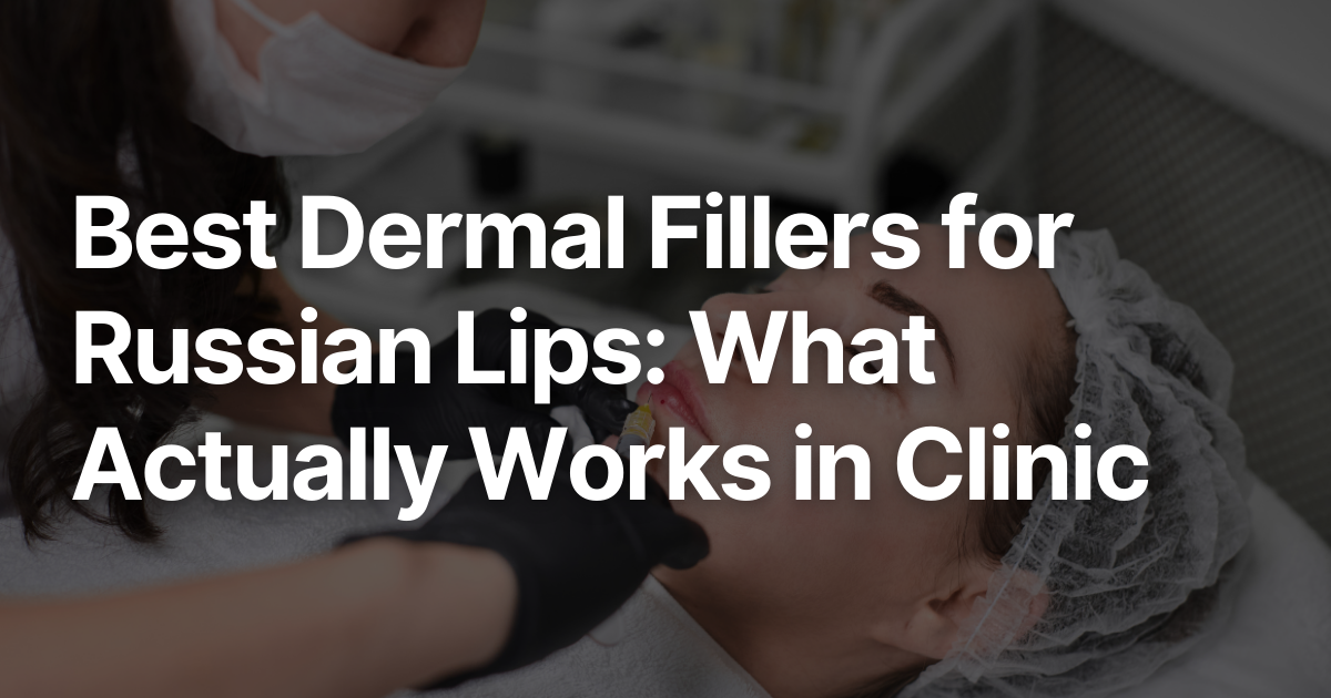 Best Dermal Fillers for Russian Lips: What Actually Works in Clinic