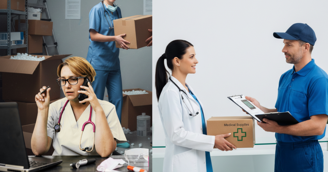 The Hidden Risk of Same‑Day Bookings Without a WDA‑Licensed Supplier 1 left and right comparison of doctors ordering from a wda versus from a generic pharmacy