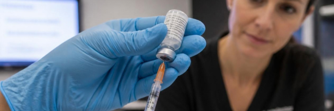 Practical Level 7 injectables training session with trainer supervision