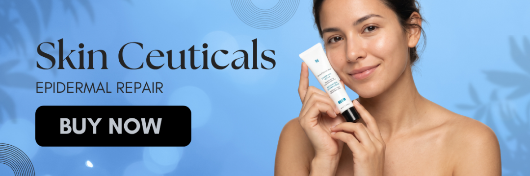 woman holding SkinCeuticals Epidermal Repair