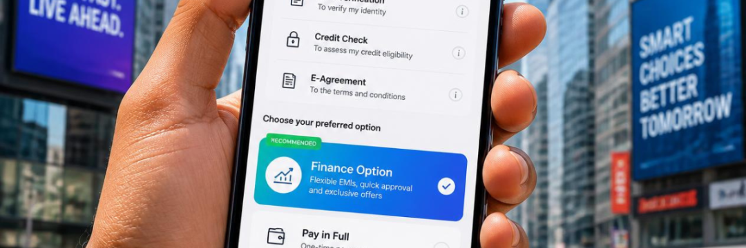 Where Your Clients Actually Find Finance on Faces 2 Alt text: "Client viewing a Faces digital consent form with a finance application option on a mobile phone."