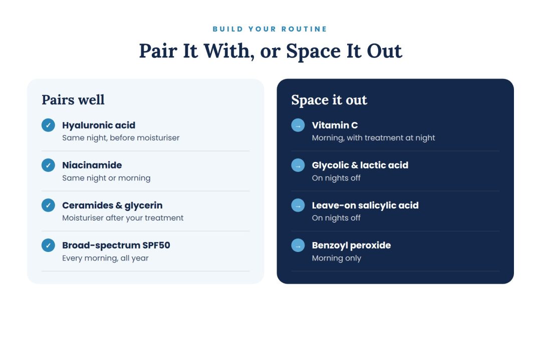 retinol what to pair