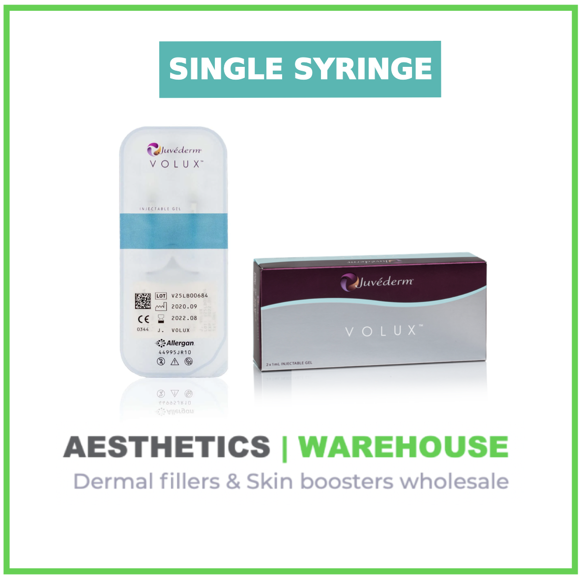 Buy Juvederm Volux (Single Syringe), Juvederm Volux (Single Syringe ...