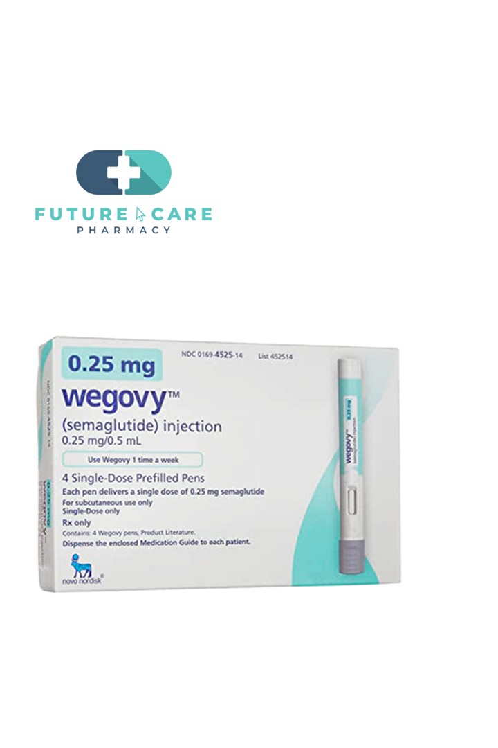 Wegovy 0.25mg Injection /Semaglutide/ozempic