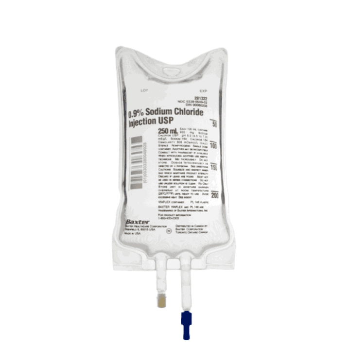 Buy Sodium Chloride 0.9% Freeflex Infusion Bag 250ml, Sodium Chloride 0 ...