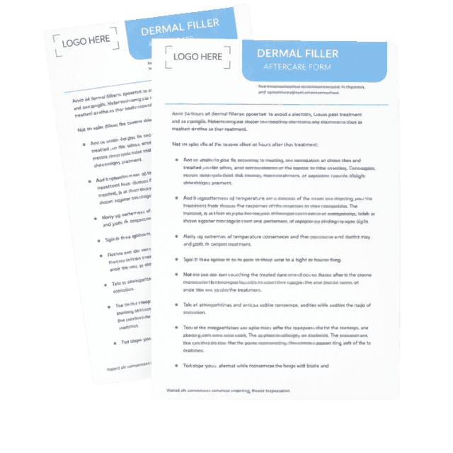 Treatment Aftercare Cards