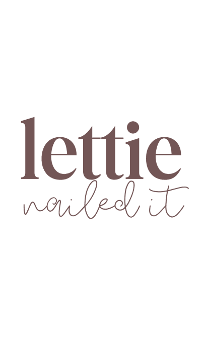 LETTIE NAILED IT image 3