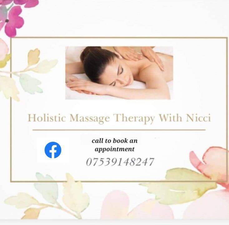 Holisitic massage therapy with nicci image 1