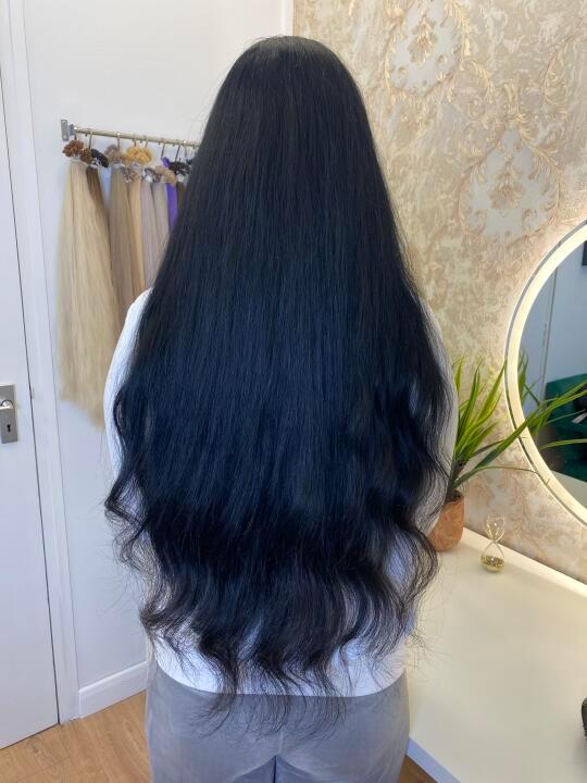 Gold Keratin Hair Extensions image 3