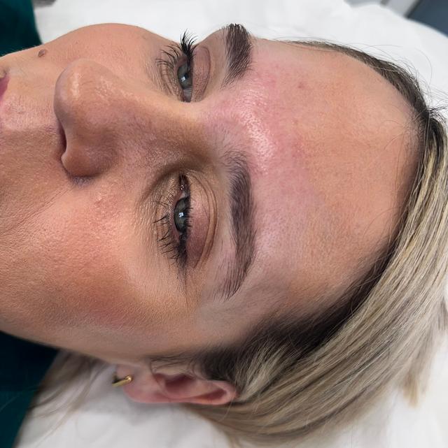 before Brow Lamination treatment