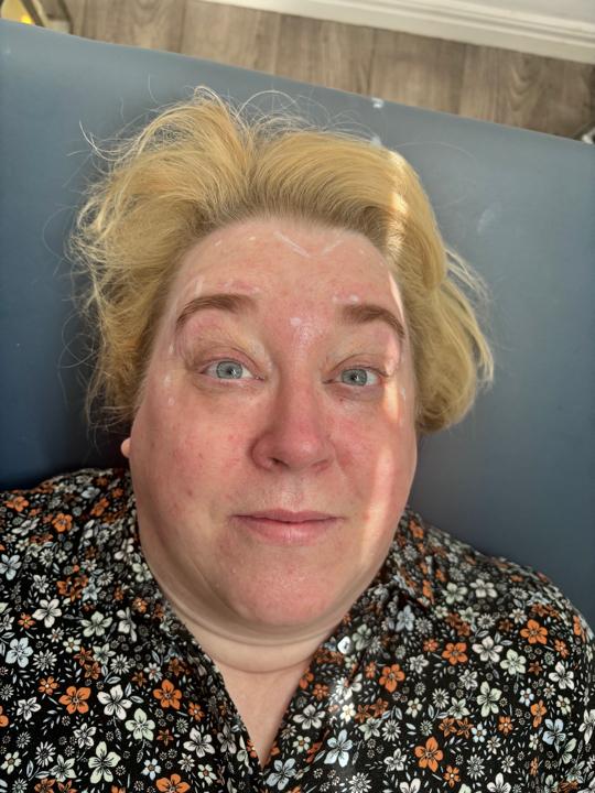 before Eyebrow Tint