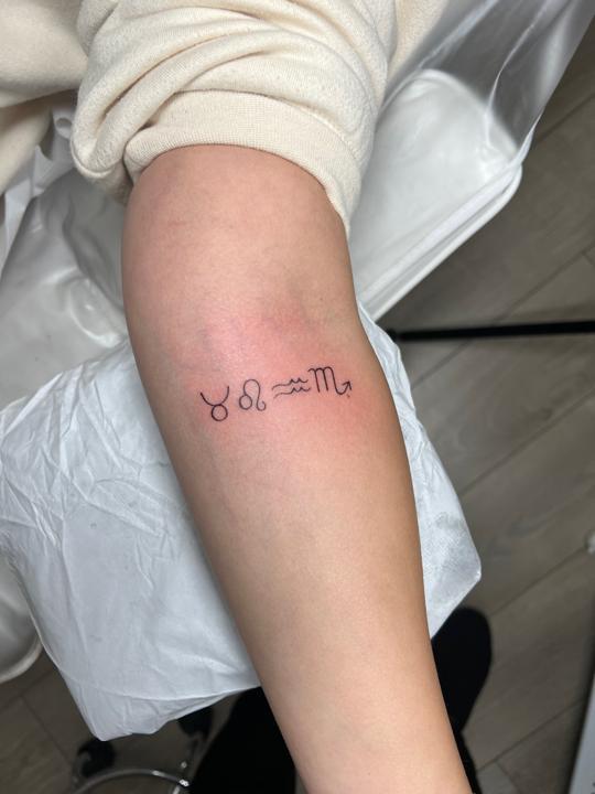 after Fine Line Tattoo treatment