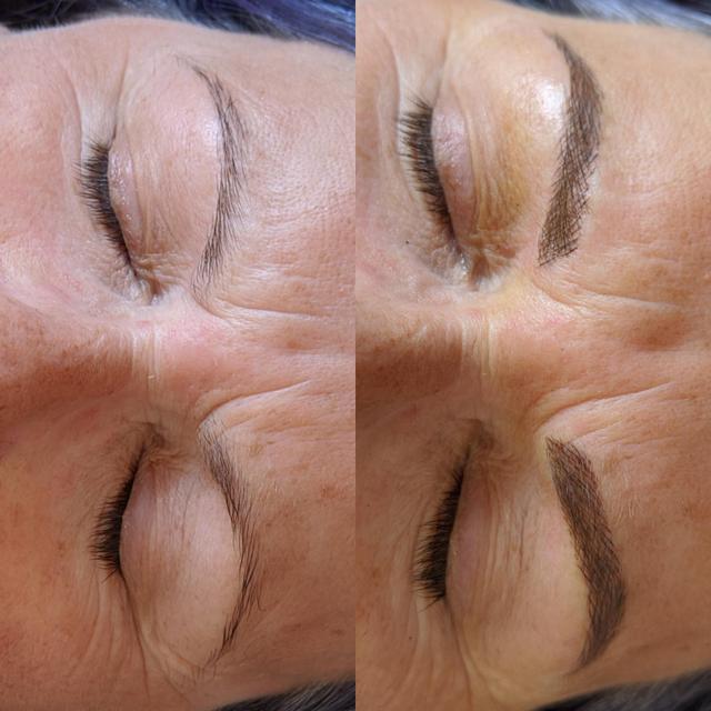 before Permanent Makeup treatment