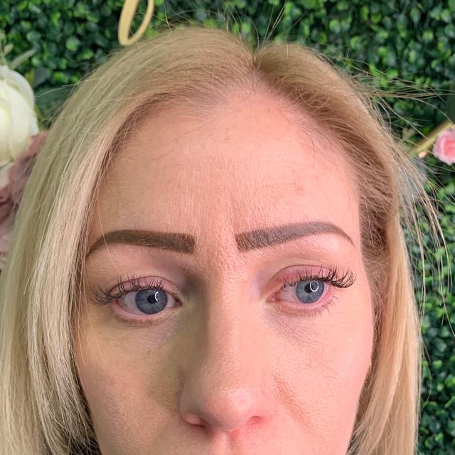 before Eyelash Extensions treatment