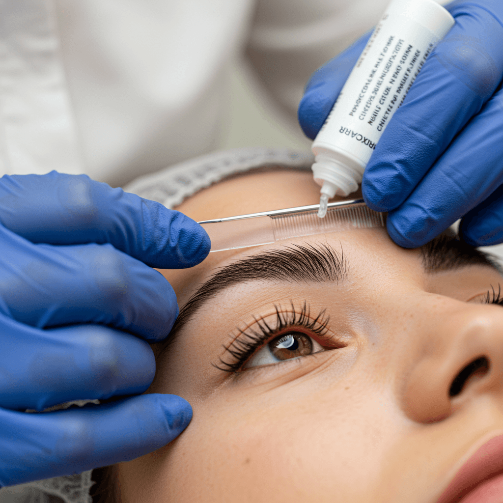 types of Brow Lamination treatment products