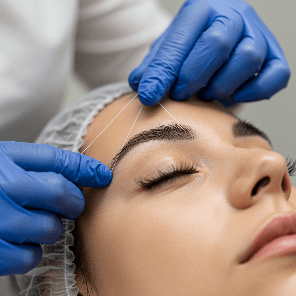 Brow Threading treatment variations