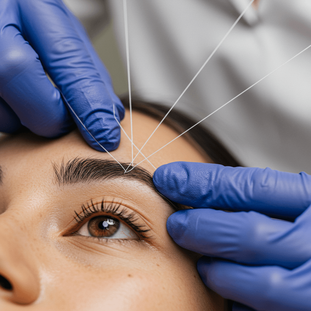 types of Brow Threading treatment products
