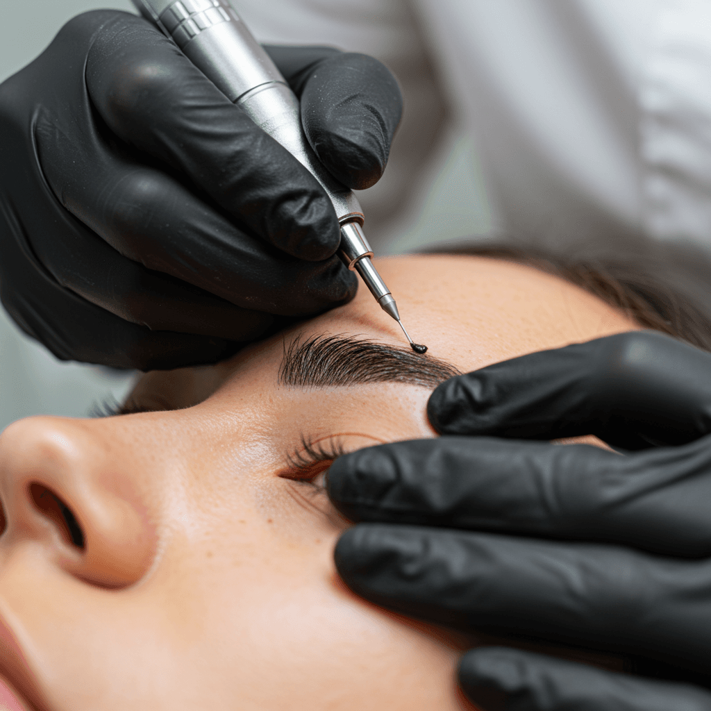 best Eyebrow Tattoo injection