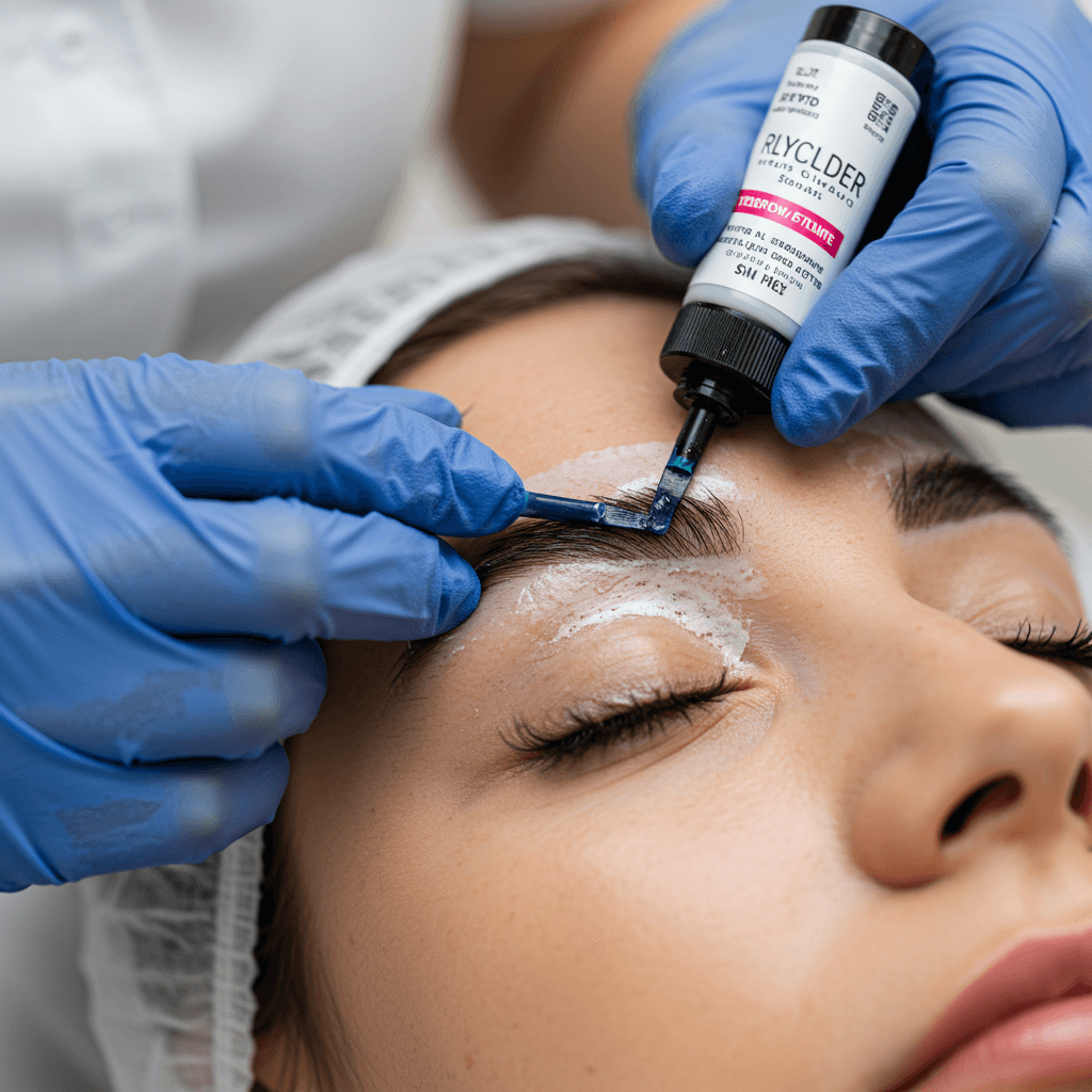 Eyebrow Tint treatment variations