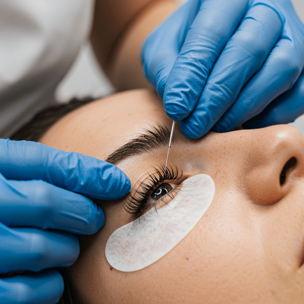 best Eyelash Extensions injection