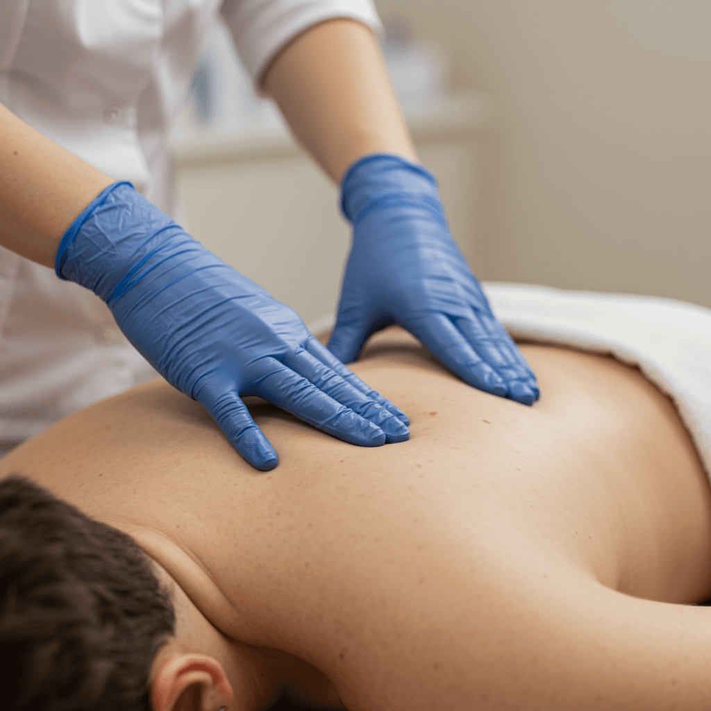 Back Massage treatment variations