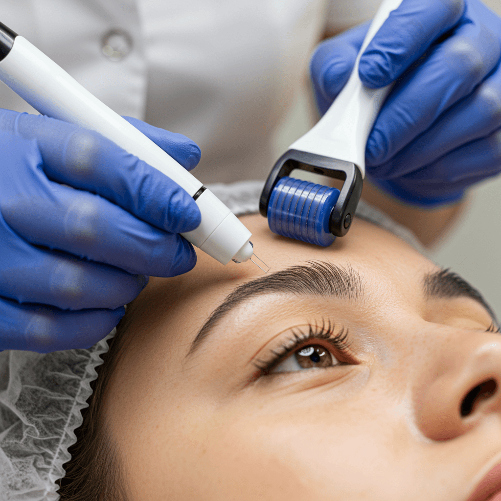 types of Microneedling treatment products