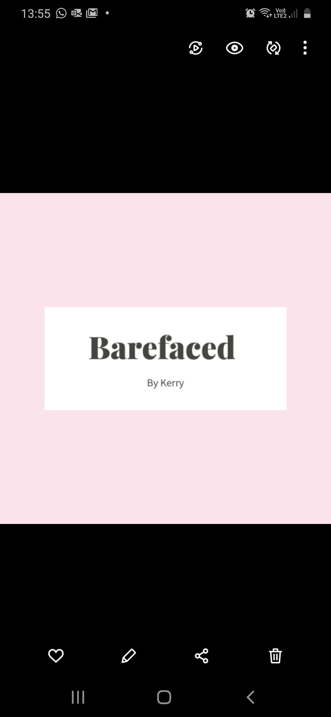 Barefaced by Kerry image 1