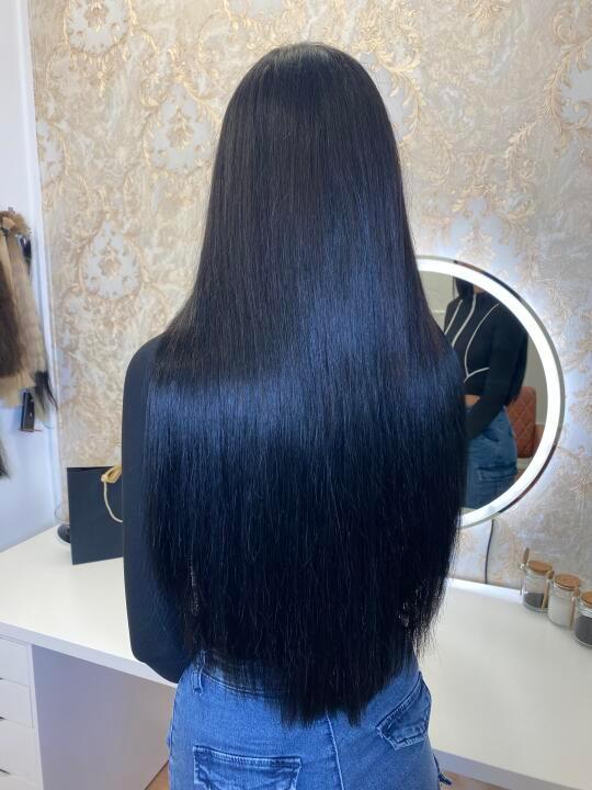 Gold Keratin Hair Extensions image 2