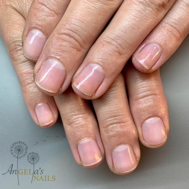 after Manicure treatment