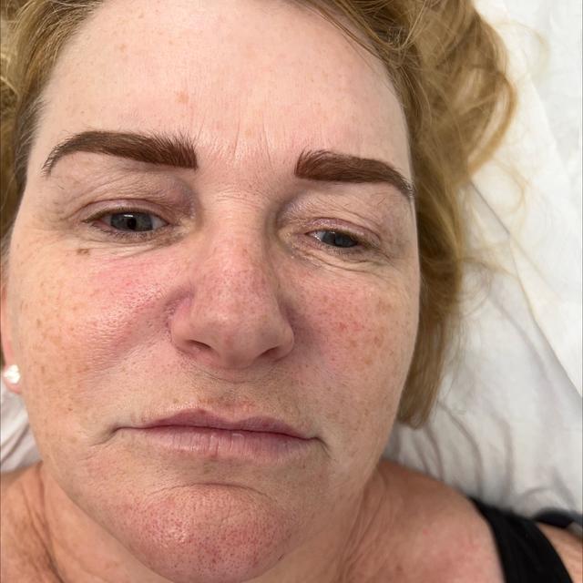 after Ombre Brows