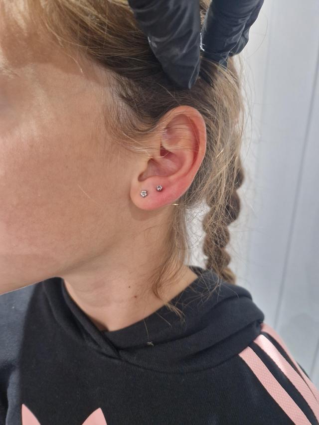 after Ear Piercing