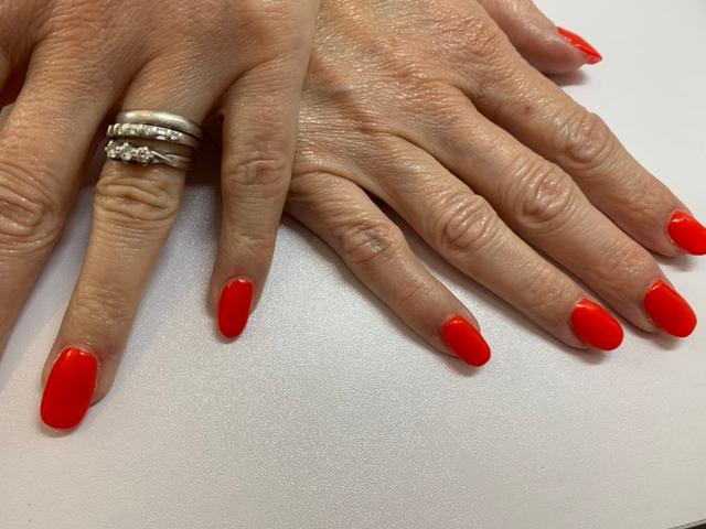after Gel Nails