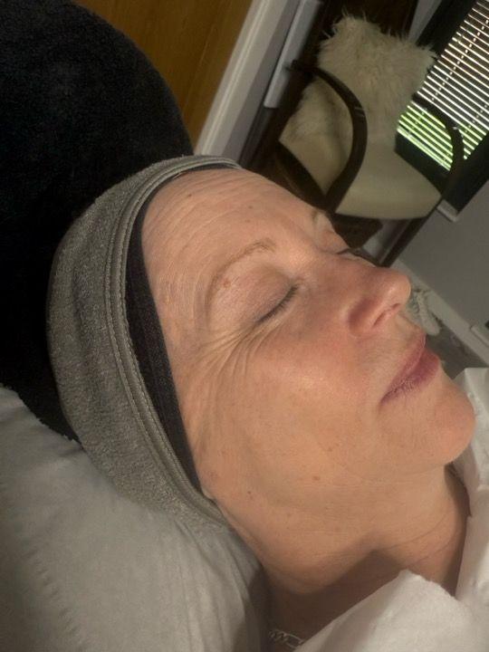 before Eyebrow Tint treatment