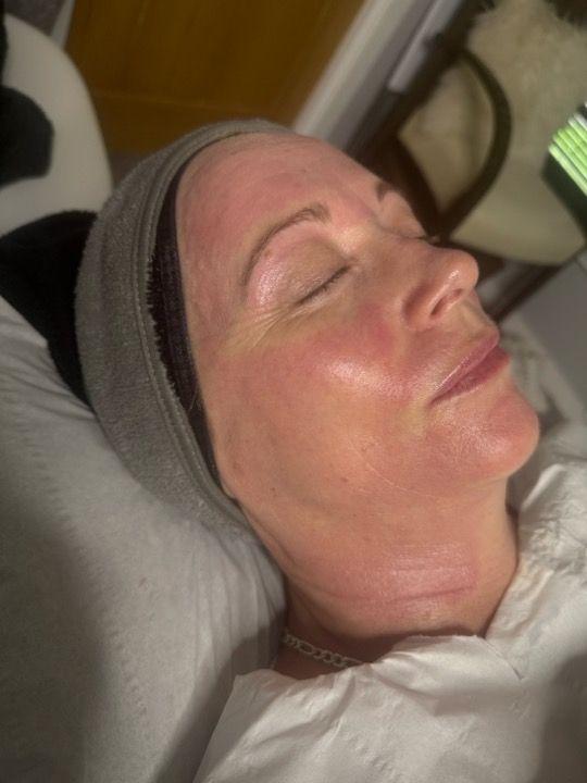 after Eyebrow Tint treatment