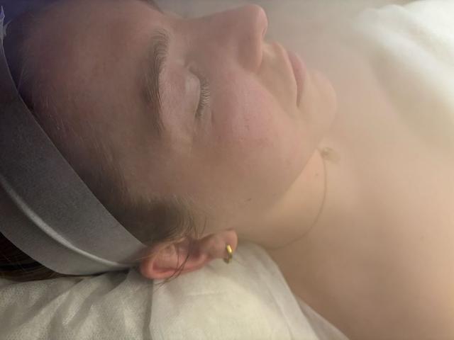 look before Head Massage treatment