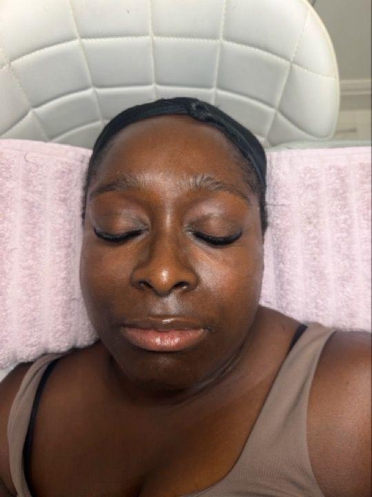 before Brow Waxing