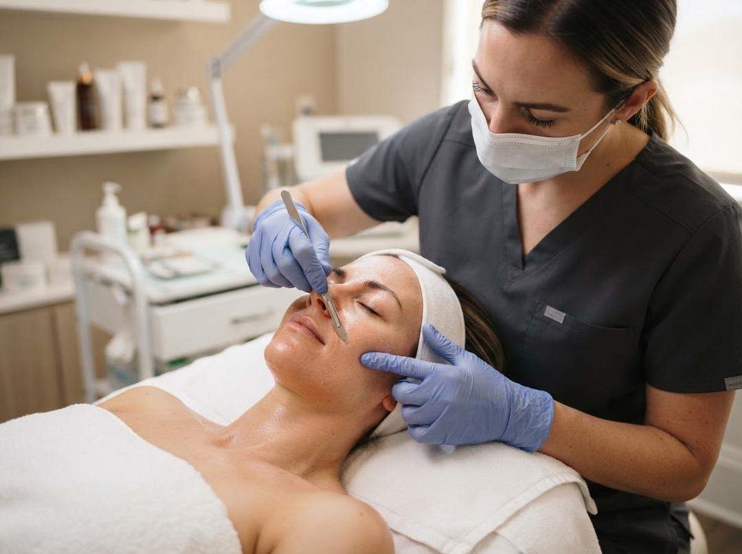 Dermaplaning treatment in Glasgow