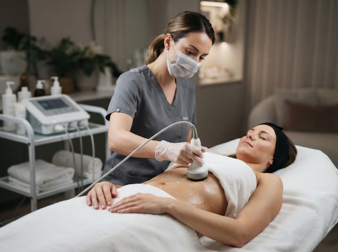 How Ultrasonic Cavitation works in London?