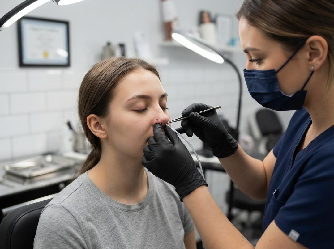 Nose Piercing treatment in Glasgow
