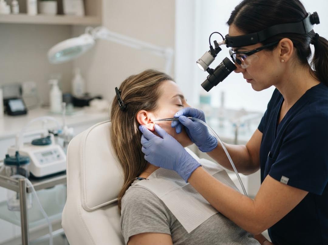 How Ear Microsuction works in Birmingham?